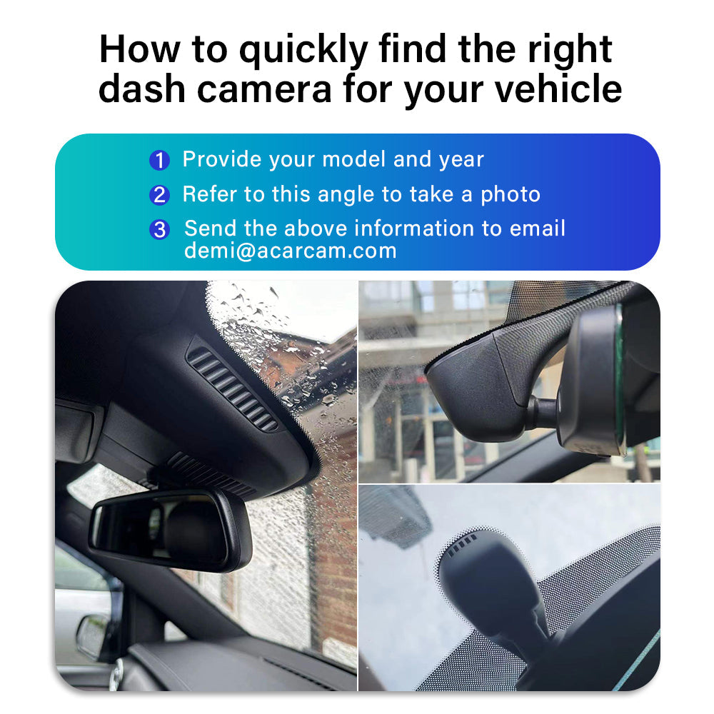 How to Order the Right ACARCAM for a 100% Perfect Fit in Your Car