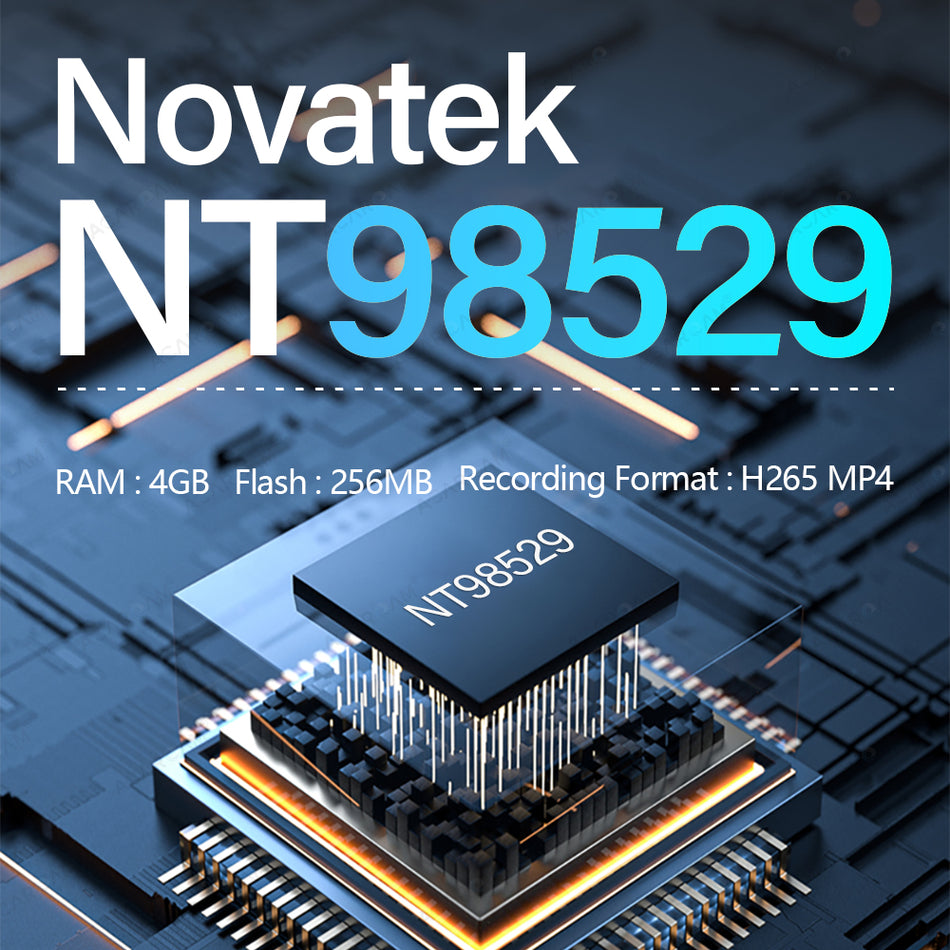 ACARCAM Dual Dash Cam: 4K+2K, Stavis 2 Night Vision, Parking Mode, APP Control