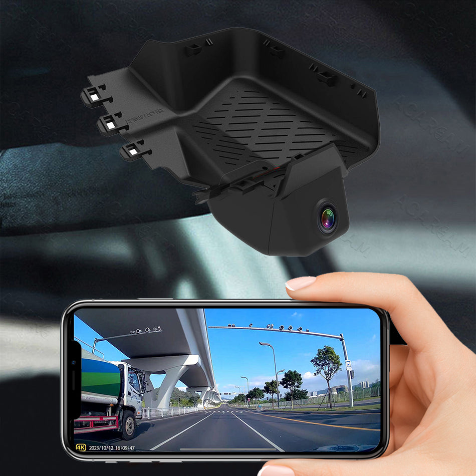 For Jetour Shanhai L9 ACARCAM Dash Cam - 4K HD, Sony Sensor, APP Control, Wifi Connectivity, Parking Mode, 24/7 Loop Recording