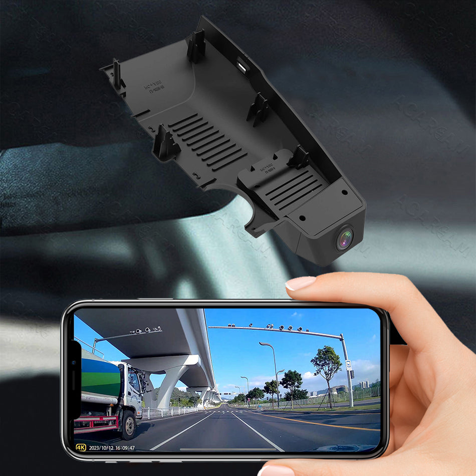 For MG7 ACARCAM OEM Dash Cam - Model Specific, Driving Collision Sensing, Wifi & APP Control, Super Large Aperture, 24/7 Loop Recording