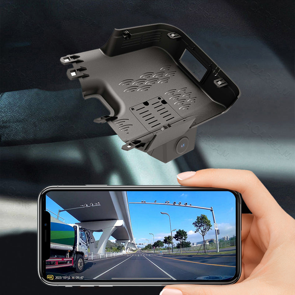 For Chery Arrizo 8 ACARCAM 4K Dash Cam - OEM Style, Dual Lens, Night Vision, Driving Collision Sensing, Time-Lapse Video