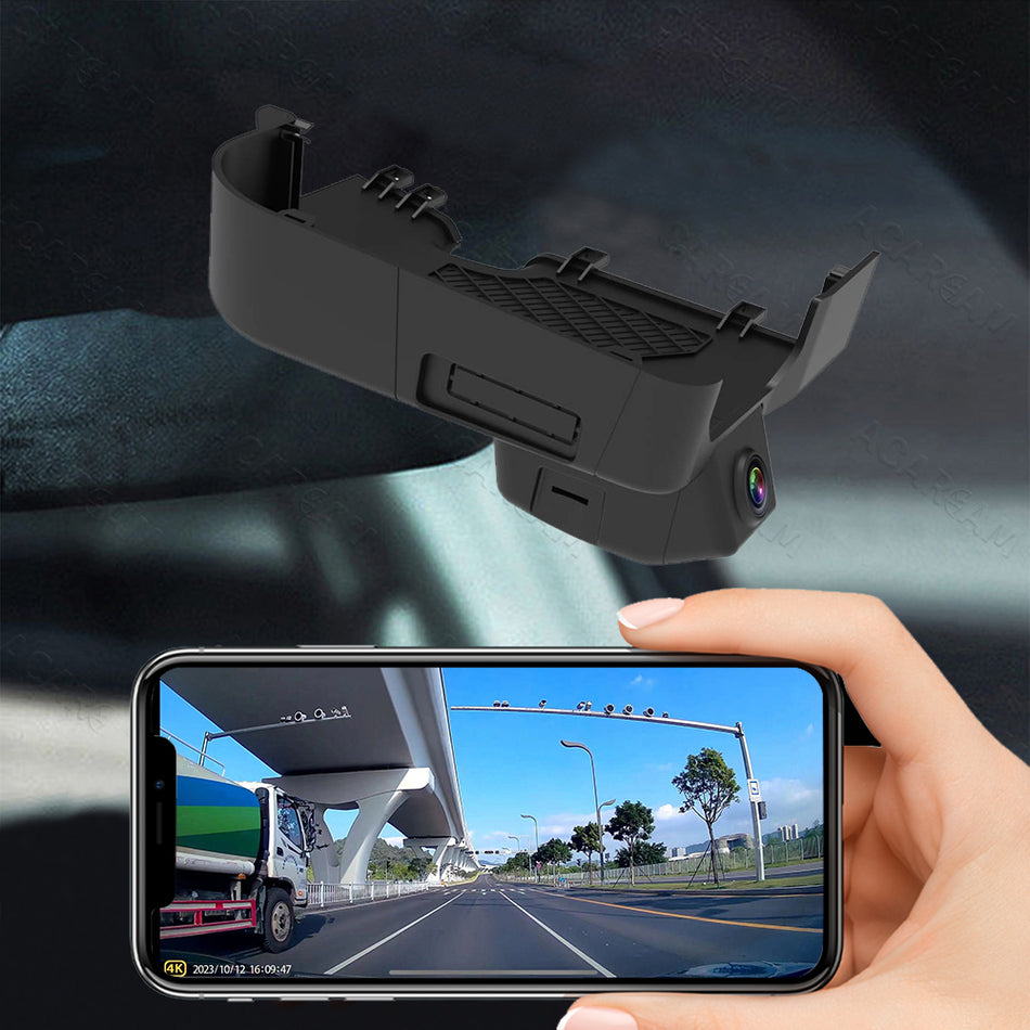 For Chery Tiggo 9 ACARCAM 4K Dash Cam - OEM Style, Dual Lens, WIFI Connectivity, APP Control, Ultra-Wide Angle, Loop Recording