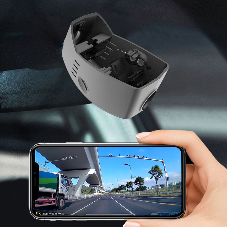 For Jaguar EV400 ACARCAM OEM Dash Cam - 4k HD, Dual Sony Lens, Plug and play, APP Control, Super Night Vision, Loop Recording,Parking Monitor