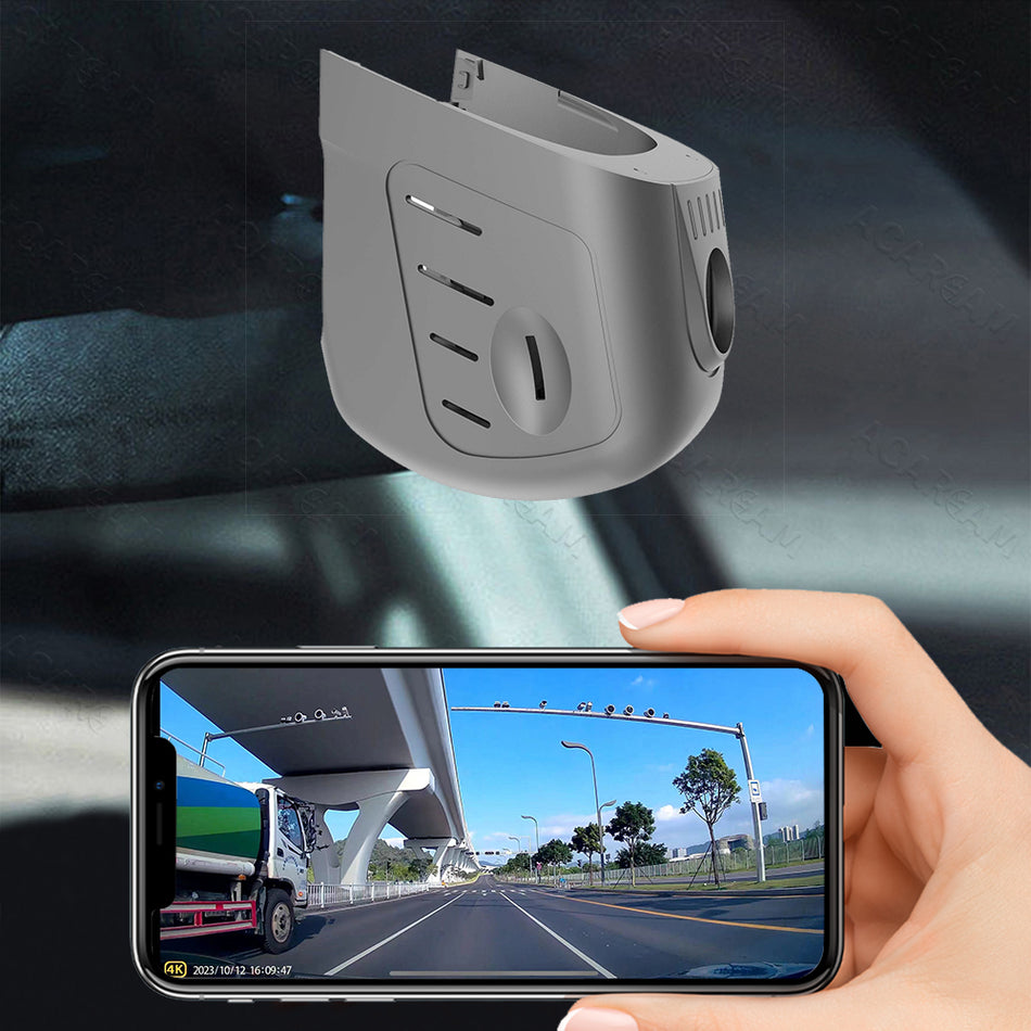 For Volkswagen Sagitar ACARCAM Dash Cam - OEM, 4K HD, Dual Sony Lens, Wifi Connectivity, APP Control, Loop Recording