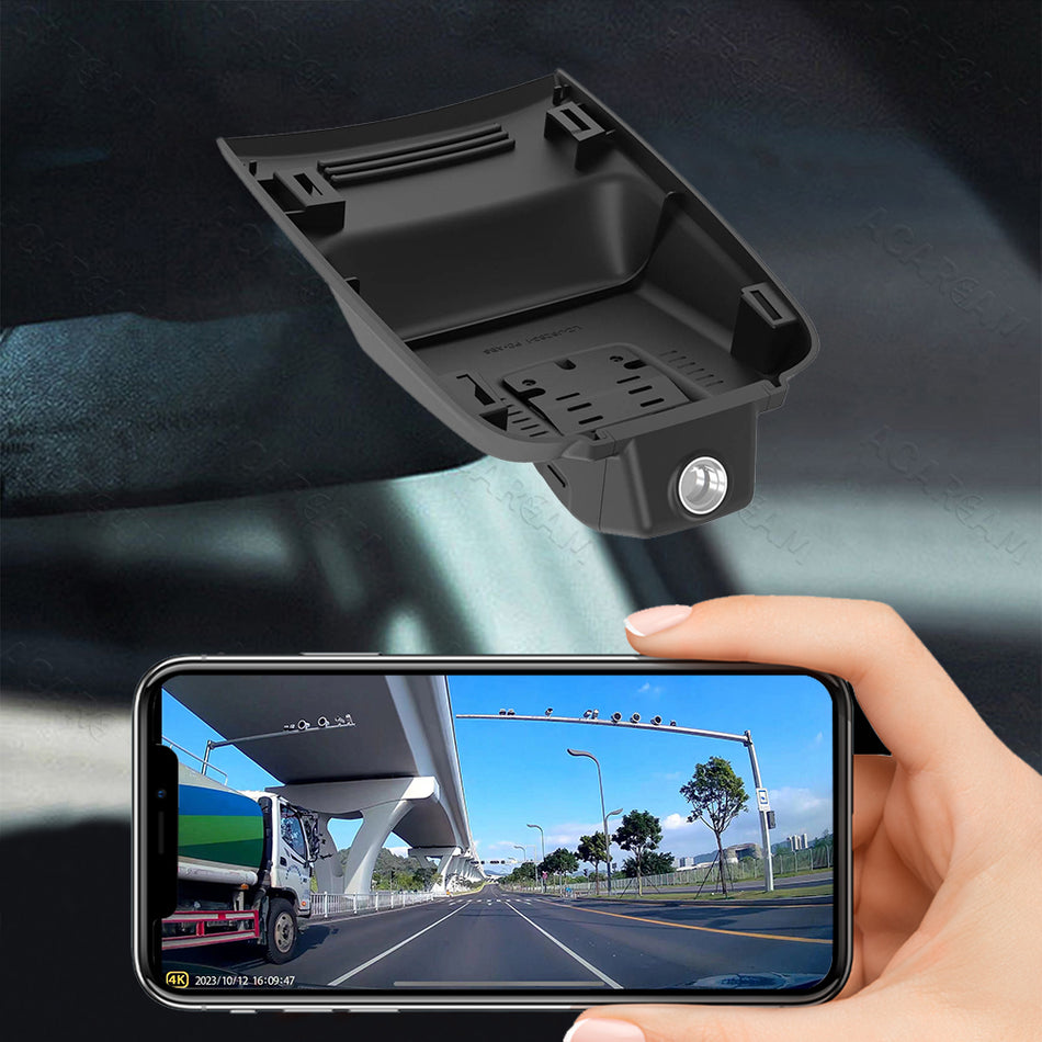 For Honda Crider ACARCAM OEM Hidden Style Dash Cam - 4K UHD, Front & Rear Cams, Sony Lens, Built-in App, WiFi Connectivity, Super Large Aperture, Super Wide Angle, Parking Monitor, Loop Recording