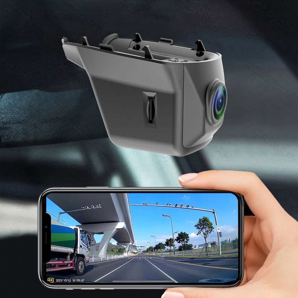 For 17 Years Tesla Model X ACARCAM OEM Dash Cam - 4K Sony Lens, Model-Specific, Wifi Connectivity, App Control, Parking Monitor, Loop Recording