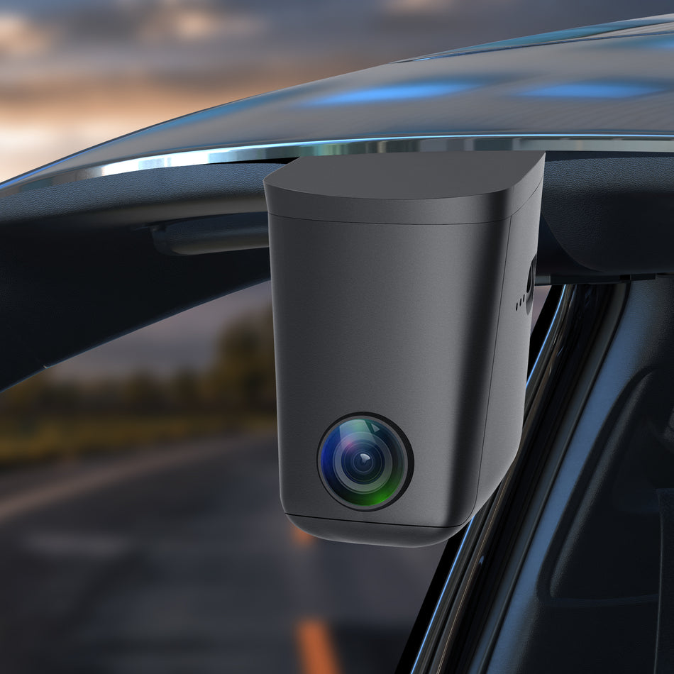 For 21 Years Tesla Y ACARCAM 4K HD OEM Dash Cam - Moddle-Specific, Dual Lens, Wifi & APP Control, Loop Recording, Time-Lapse Video