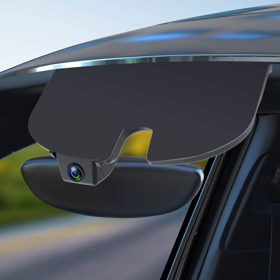 ACARCAM OEM Hidden Dash Cam for Ford Mustang Mach-E - 4K HD Front & 1080P Rear Lens, App Control, Super large aperture, Loop Recording,Parking Mode